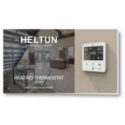 HE-HT01-KK Varmetermostat, Z-Wave Plus v2 700-serien, 16A, NTC inkluderet